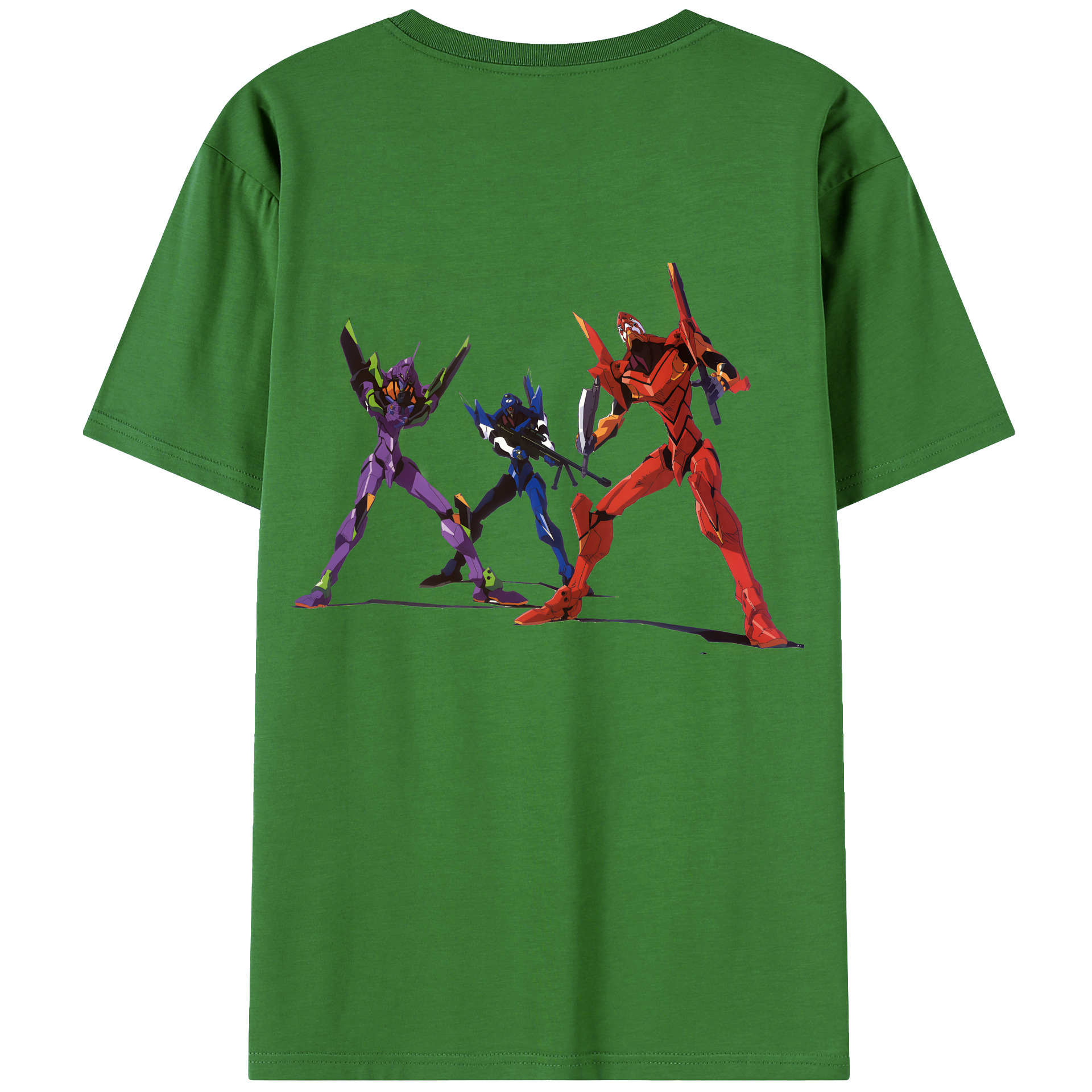 （画像用） EVA 新世紀エヴァンゲリオン レディース半袖Tシャツ(バックプリント)